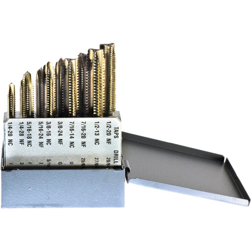 DRILLCO Tap Set, 10 Pieces Distribution Élite MP