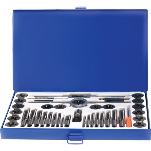 Jeu de tarauds et fili&egrave;res fractionnaires DRILLCO, 40 Morcea Distribution Élite MP