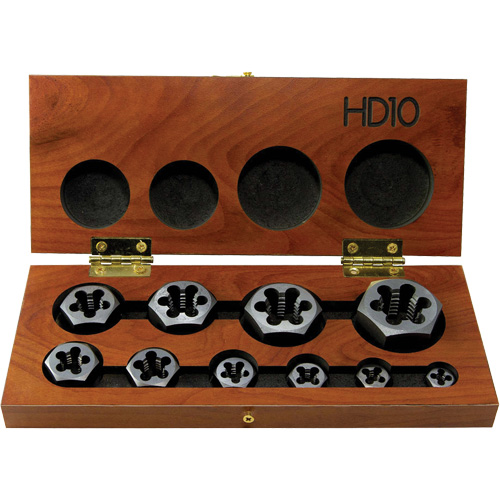 Jeu de fili&egrave;res hexagonales &agrave; fileter DRILLCO, 10 Morcea Distribution Élite MP