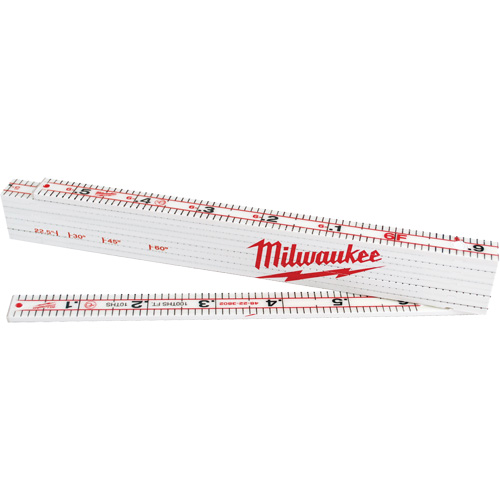 Engineer's Folding Rule, 78" L, Composite, 1/100" Graduations Distribution Élite MP