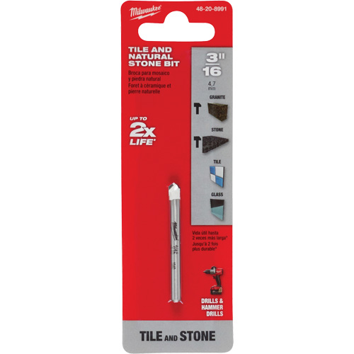 Natural Stone Bit, 3/16", Carbide Distribution Élite MP
