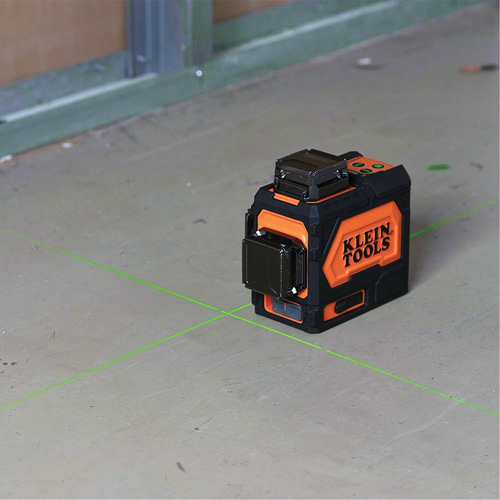 Niveau laser planaire vert auto-nivelant rechargeable Distribution Élite MP