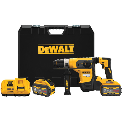 Trousse de marteau perforateur &agrave; moteur sans balai sans fil Max* XR SDS Plus, 60 V, 1-1/4", 725/0-725 tr/min Distribution Élite MP