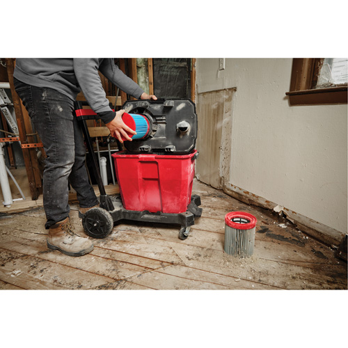 Filtre grand format &agrave; haute efficacit&eacute; pour aspirateur sec/humide, Cartouche, Pour 12 gal. US/9 gal. US/6 gal. US Distribution Élite MP