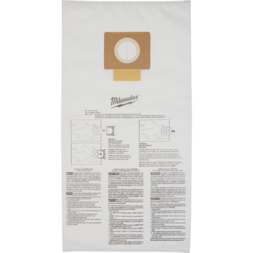 Sacs &agrave; poussi&egrave;re molletonn&eacute;s, 9 gal. US Distribution Élite MP