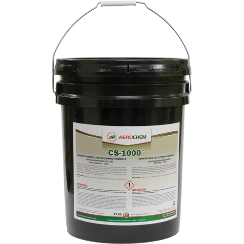 Graisse collante et polyvalente Aerochem CS-1000, 17 kg, Seau Distribution Élite MP