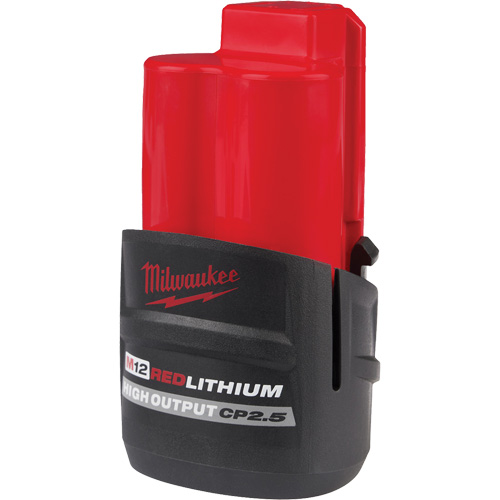 Batterie CP2.5 M12 Redlithium High Output, Lithium-ion, 12 V, 2,5 Ah Distribution Élite MP