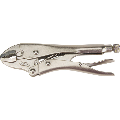 Locking Pliers with Wire Cutter, 7" Length, Curved Jaw Distribution Élite MP