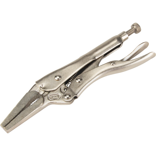 Locking Pliers with Wire Cutter, 6-1/2" Length, Long Nose Distribution Élite MP