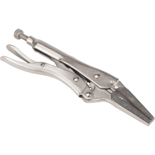 Locking Pliers with Wire Cutter, 6-1/2" Length, Long Nose Distribution Élite MP