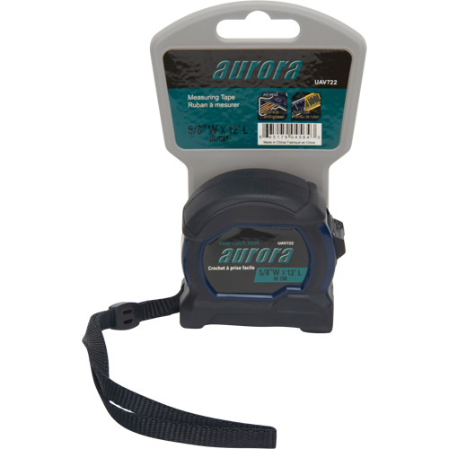 Tape Measure, 5/8" x 12', Imperial & Metric Graduations Distribution Élite MP