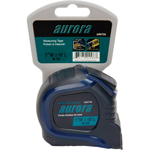 Tape Measure, 1" x 16', Imperial & Metric Graduations Distribution Élite MP