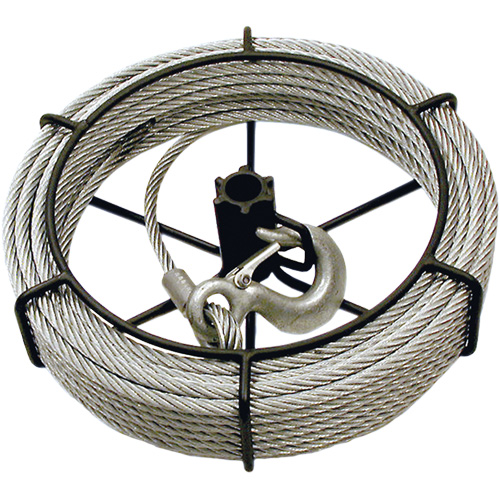JGP-300A 3 Ton 66' Cable Assembly for Jet Wire Grip Pullers Distribution Élite MP