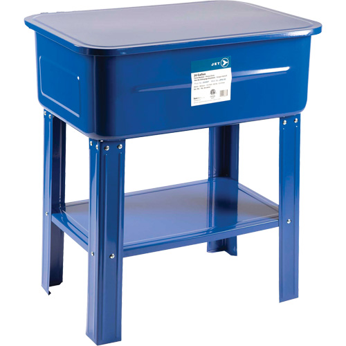 JPW-20 Bac de nettoyage usage intensif, Acier, 20 gal. Distribution Élite MP