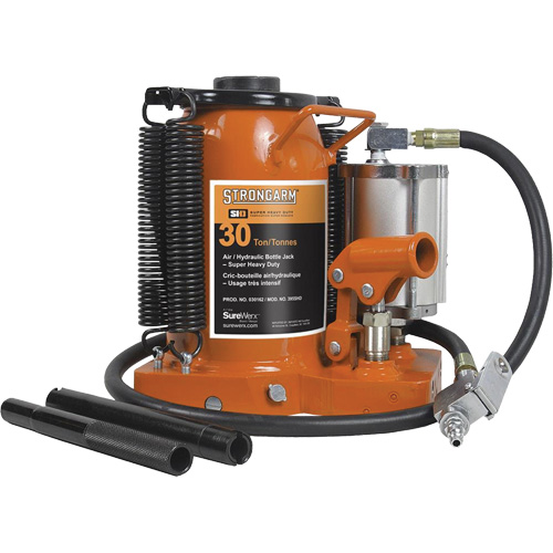 Air Assist Bottle Jacks, 30 Ton(s), Air Hydraulic Distribution Élite MP