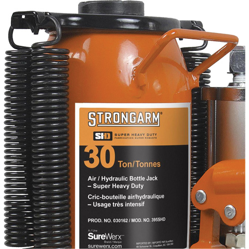 Air Assist Bottle Jacks, 30 Ton(s), Air Hydraulic Distribution Élite MP