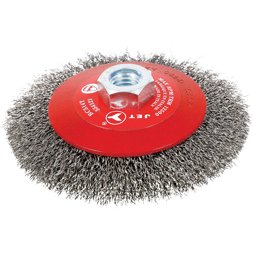 BC615T Crimped Conical Brushes for Angle Grinders Distribution Élite MP
