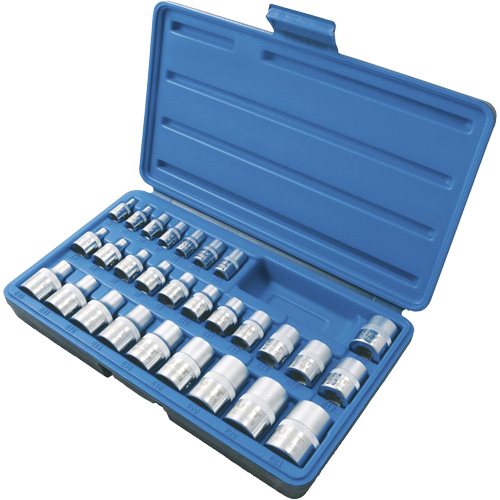 SS328TS Jeu de douilles externes, Torx, Prise 1/2"/1/4"/3/8", 28 mr Distribution Élite MP