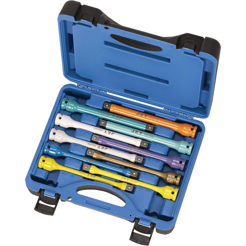 JTLE-10S Torque Limiting Extension Sets, 1/2"/80 ft-lbs. Drive, 65 ft-lbs./100 ft-lbs./120 ft-lbs./140 ft-lbs./75 ft-lbs./90 ft-lbs./110 ft-lbs./150 ft-lbs./160 ft-lbs. Torque, Multiple Distribution Élite MP