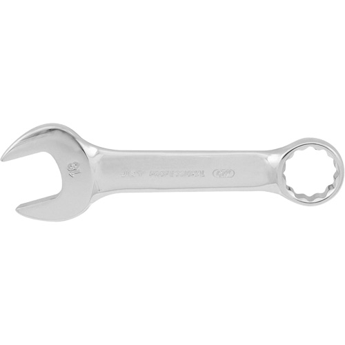 Stubby Combination Wrenches, 18 mm, Chrome Finish Distribution Élite MP