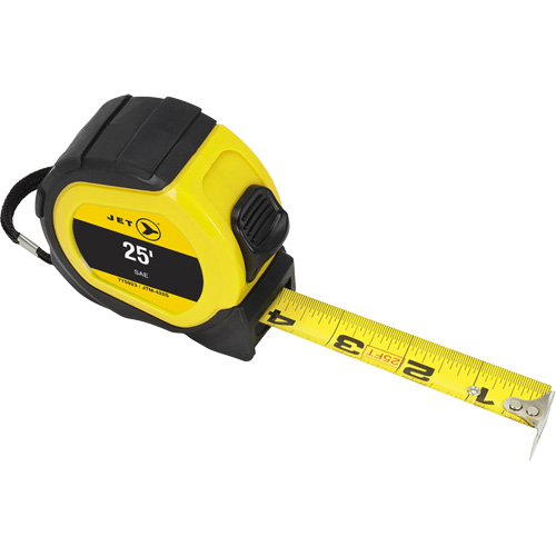 JTM-425S Ruban &agrave; mesurer, 1" x 25', Marques de goujon M&eacute;trique & imp&eacute;rial Distribution Élite MP