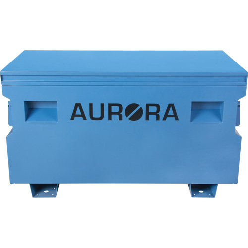 Coffre &agrave; outils de chantier, 48" x 24" x 27-3/5", Acier, Bleu Distribution Élite MP