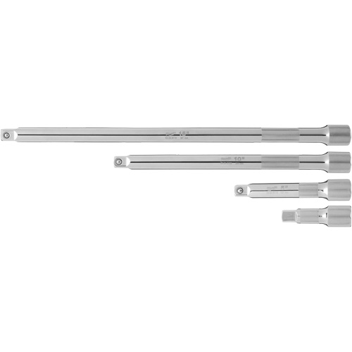 Drive Extension Set, 1/2" Drive, Chrome Finish, 4 Pcs Distribution Élite MP