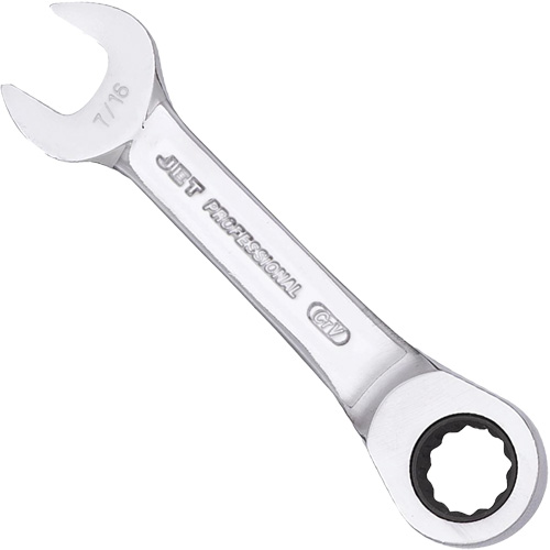 SAE Ratcheting Stubby Combination Wrench Distribution Élite MP