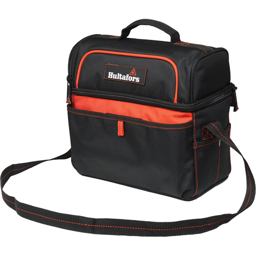 Sac &agrave; outils et glaci&egrave;re de 11", Polyester balistique, Noir/Rouge Distribution Élite MP