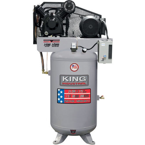 2-Stage Air Compressor, 80 Gal. (96 US Gal) Distribution Élite MP