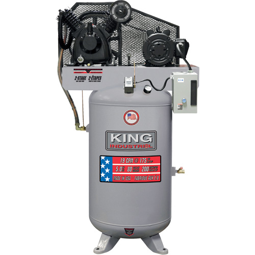 Compresseur d'air biphas&eacute;, 80 gal. (96 gal. US) Distribution Élite MP