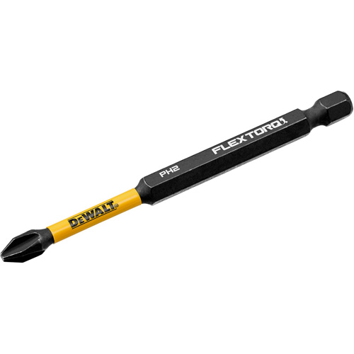 FLEXTORQ&reg; Impact Driver Bit, Phillips, #2 Tip, 1/4" Drive Size, 3-1/2" Length Distribution Élite MP