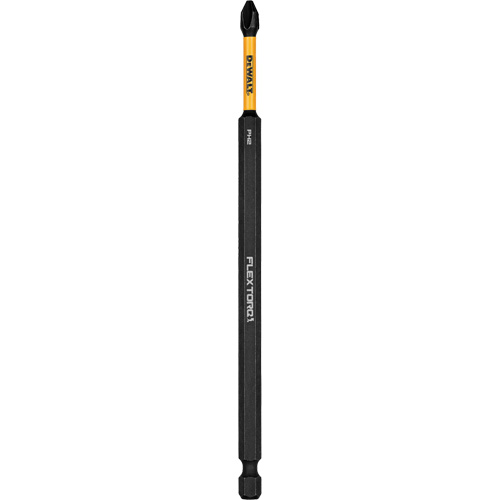 FLEXTORQ&reg; Impact Driver Bit, Phillips, #2 Tip, 1/4" Drive Size, 6" Length Distribution Élite MP