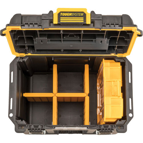 ToughSystem&reg; 2.0 Deep Compact Toolbox, 10" x 15-7/20" x 13-4/5", Black/Yellow Distribution Élite MP