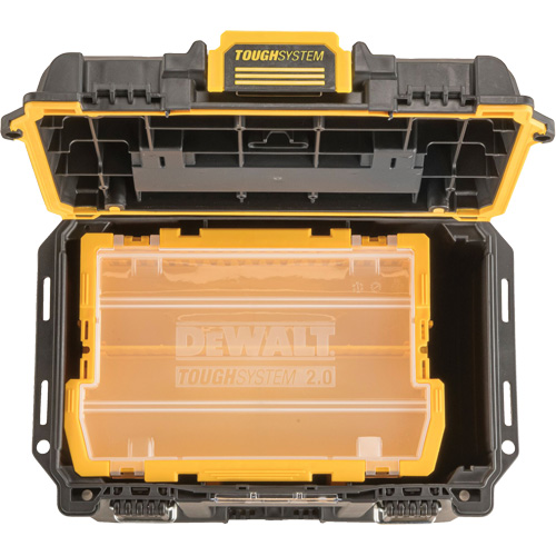 ToughSystem&reg; 2.0 Deep Compact Toolbox, 10" x 15-7/20" x 13-4/5", Black/Yellow Distribution Élite MP