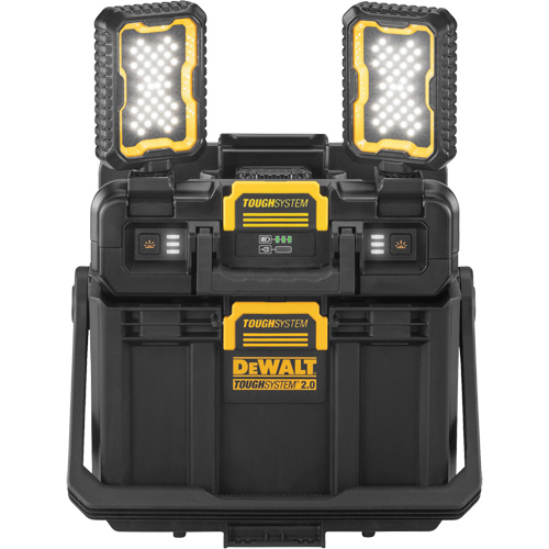 Baladeuse ajustable ToughSystem 2.0 avec rangement, 16" x 11" x 14", Noir/Jaune Distribution Élite MP