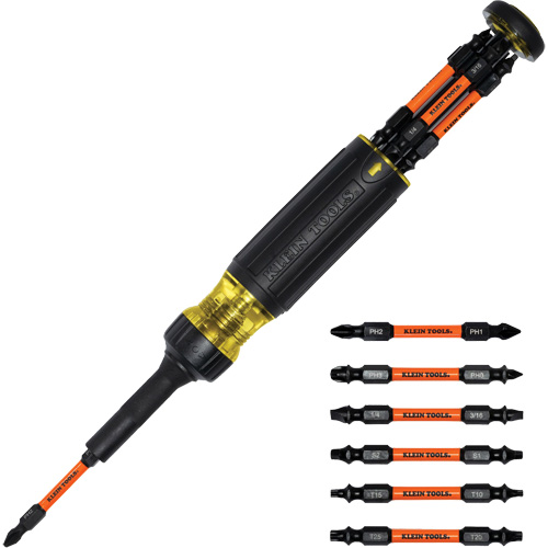 13-in-1 Ratcheting Impact-Rated Screwdriver Distribution Élite MP