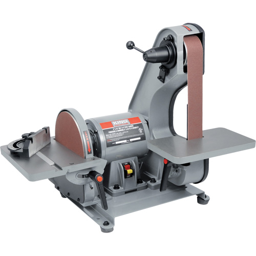 Belt & Disc Sander, 1" W x 42" L/2" W x 42" L Belt, 8" Disk Distribution Élite MP