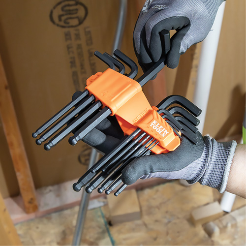 L-Style Long Ball-End Hex Key Set, 10 Pcs., Metric Distribution Élite MP