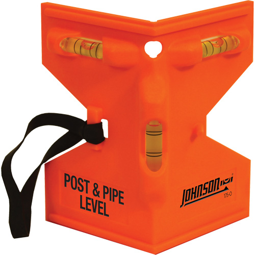 Poteau orange et niveau de tuyau Distribution Élite MP