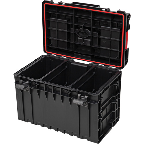 Grande boîte &agrave; outils Arx, 23" x 15-1/5" x 16-1/2", Noir Distribution Élite MP