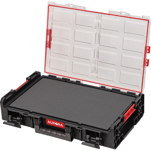 Organisateur tr&egrave;s grand avec cloisons en mousse &agrave; plusieurs couches Arx, 23" x 15-1/5" x 5", Noir Distribution Élite MP
