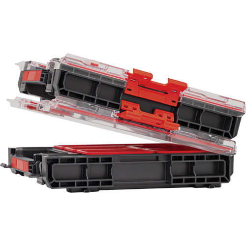 Arx Medium Organizer with Bins, 10-3/10" x 14-3/10" x 3", Black Distribution Élite MP