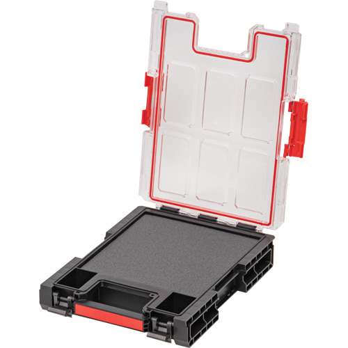 Organisateur moyen avec cloisons en mousse &agrave; plusieurs couches Arx, 10-3/10" x 14-3/10" x 3", Noir Distribution Élite MP
