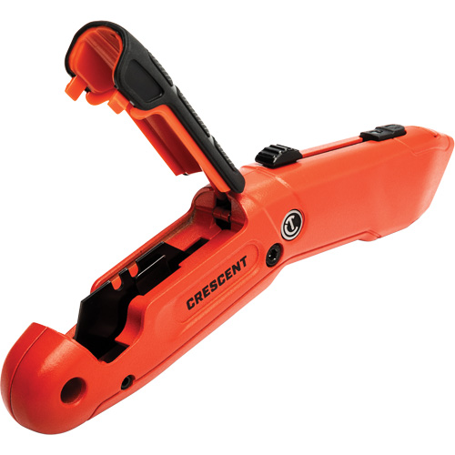 Auto-Retracting Safety Knife, 1", Steel, Aluminum Handle Distribution Élite MP