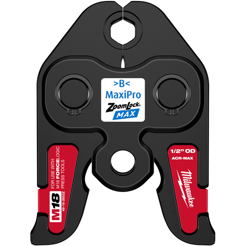 M&acirc;choire de presse ZoomLock MAX 1/2" pour outils de presse M18 FORCE LOGIC Distribution Élite MP