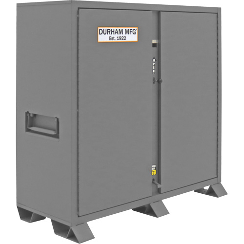 Jobsite Storage Cabinet, Steel, 47.5 Cubic Feet, Grey Distribution Élite MP