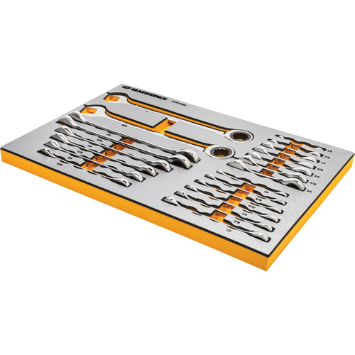 Jeu d'outils pour maître m&eacute;canicien MEGAMOD dans des plateaux en mousse modulaire de premi&egrave;re qualit&eacute; avec rangement d'outils, 1024 morceaux Distribution Élite MP