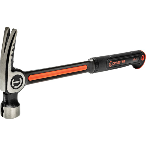 Marteau de charpente en acier avec face meul&eacute;e, 22 oz, Prise en Acier plein, 16" lo Distribution Élite MP