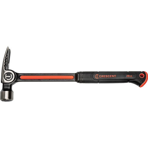 Marteau de charpente &agrave; face meul&eacute;e, 28 oz, Prise en Acier plein, 16" lo Distribution Élite MP